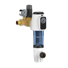 Öntisztító szűrő S-CLEAN PLV, 40 mikron, 3m3/h, nyomásszabályozó